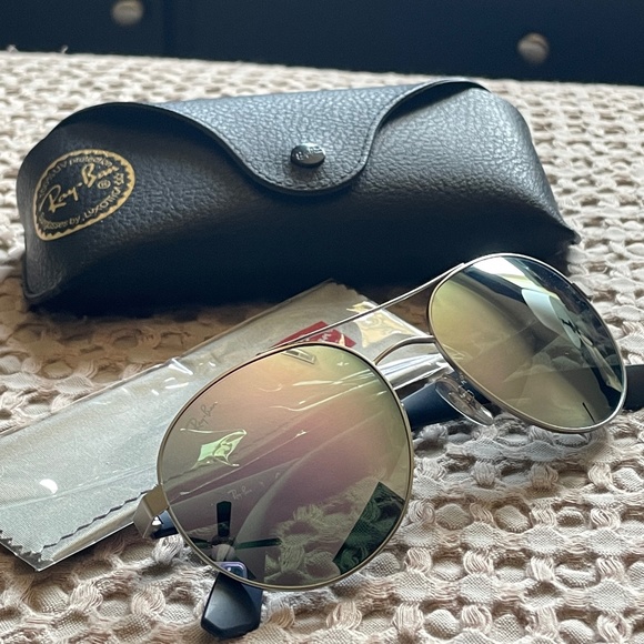 Ray-Ban Lilac Mirror Sunglasses #RB3536 - Picture 3 of 12